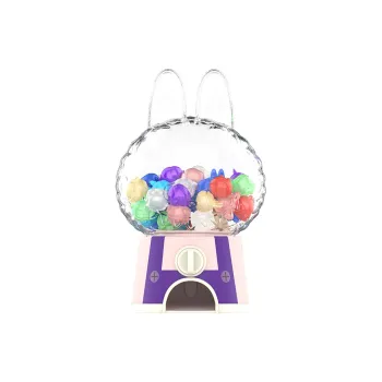POP MART LABUBU Bubbles Cute Grain Capsule Toy Machine & MINI Plush, Multicolor Party, Set Trend Based Products