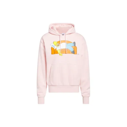 The Simpsons X Adidas Originals Sweatshirts Men Light Pink