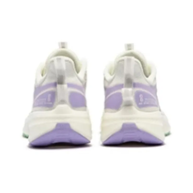 361° Cushioning, Wear Resistant Low Top Running Shoes Women's Gray Purple-2