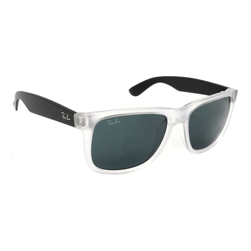 RayBan Plastic Irregular Shape Sunglasses Men's White-0