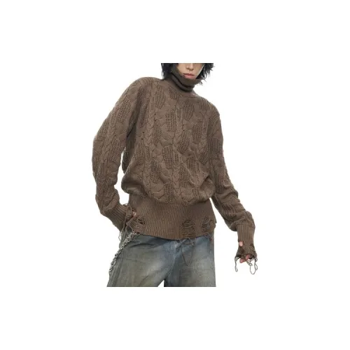 0-CROWORLD Men Sweater