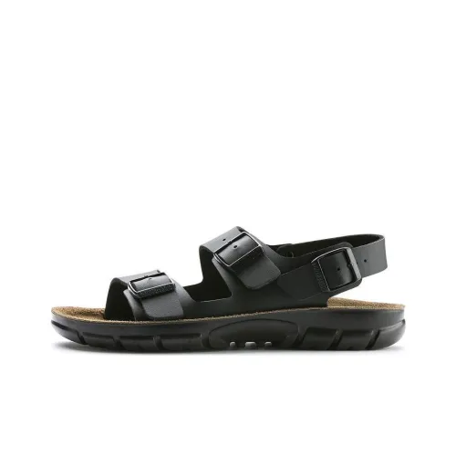 Birkenstock Beach Sandals Men's Black Narrow Fit