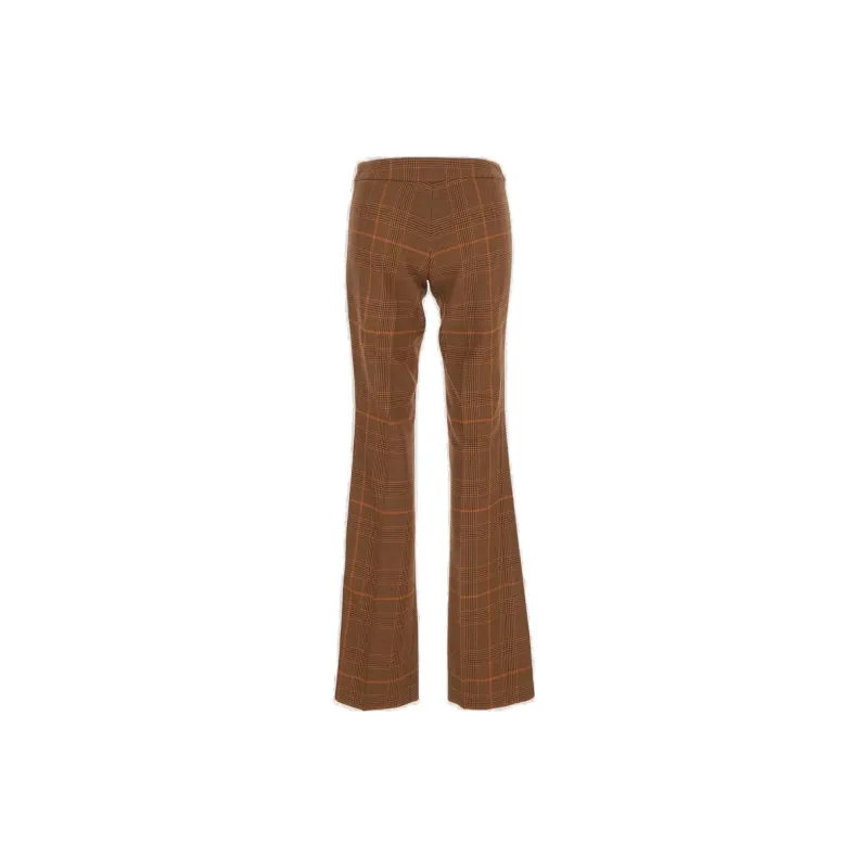 Stella McCartney Prince Of Wales Mid Rise Trousers-1
