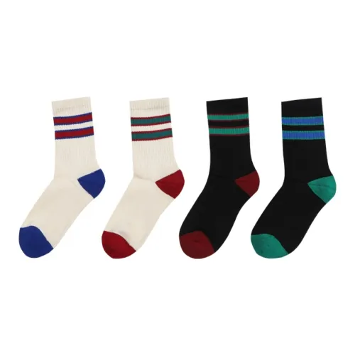 Cotton has a home Women's Mid-Calf Socks