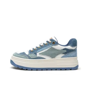 TOOMANYSHOES Low-Top Skateboard Shoes 4.5cm Women's