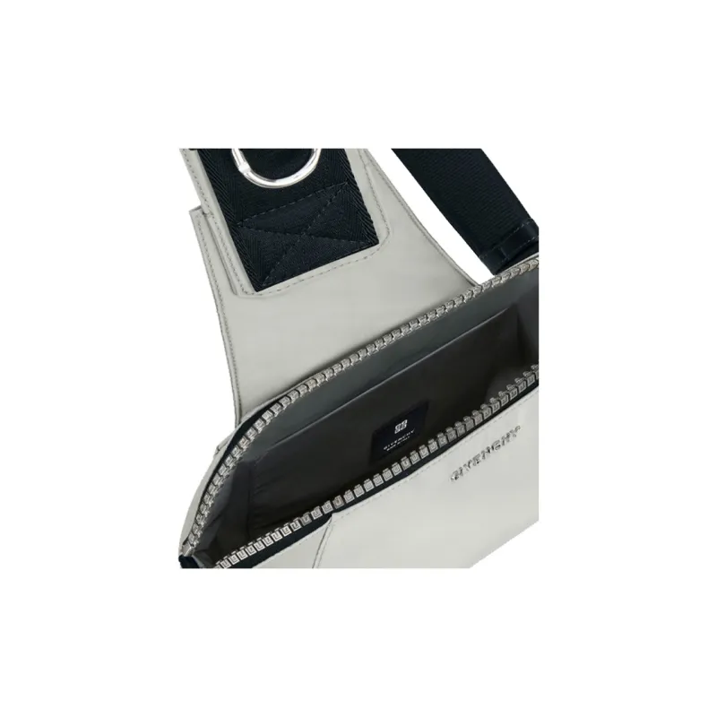 GIVENCHY Antigona Fabric Shoulder Bag Crossbody Bag Regular Men's Medium Gray-5