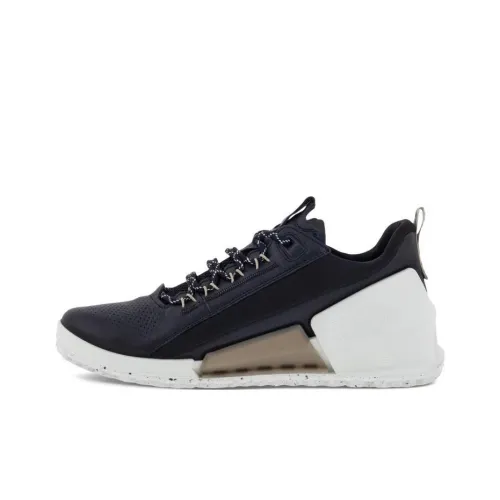 Ecco Abrasion Resistant Low Top Casual Shoes Women's Black