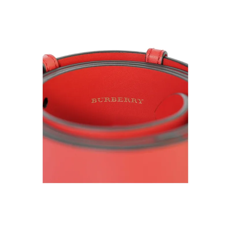 Burberry Calfskin Bag Straps Women's Deep Red-1