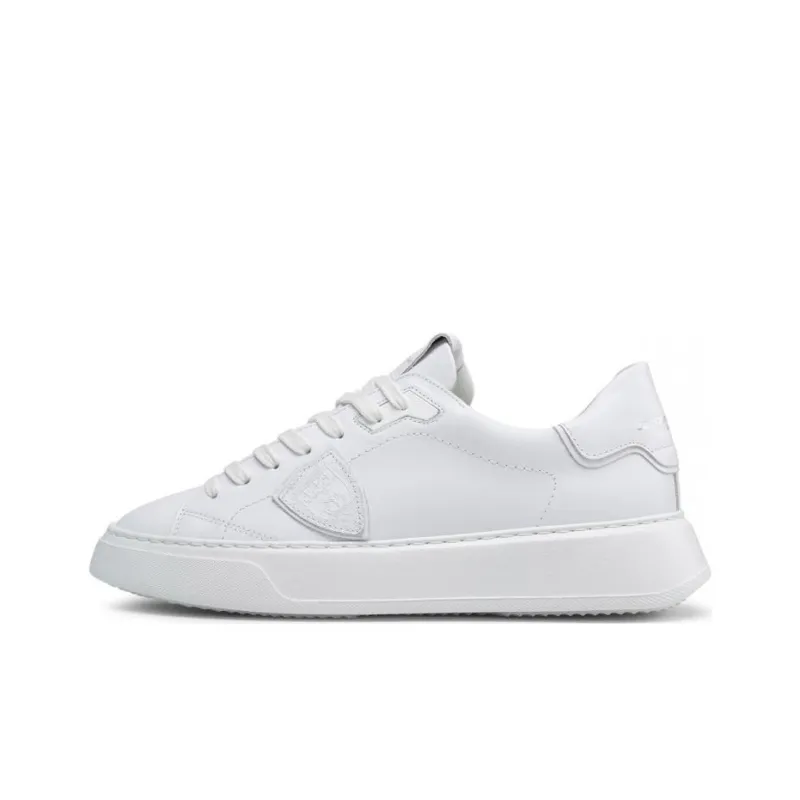 PHILIPPE MODEL Low Top Casual Shoes Men's White-0