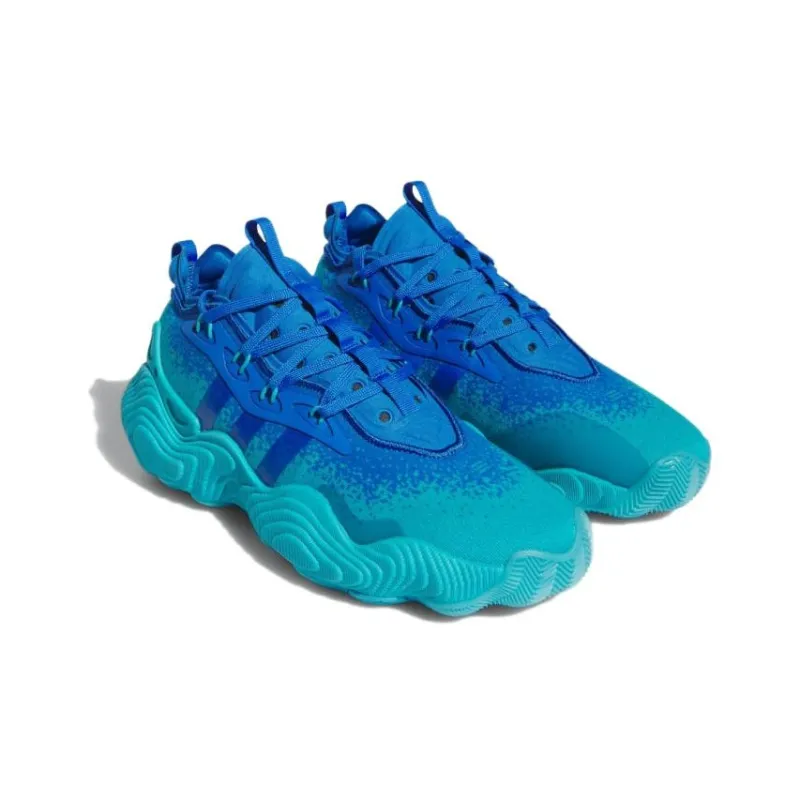 Adidas Trae Young 3 Lucid Cyan True Blue-2