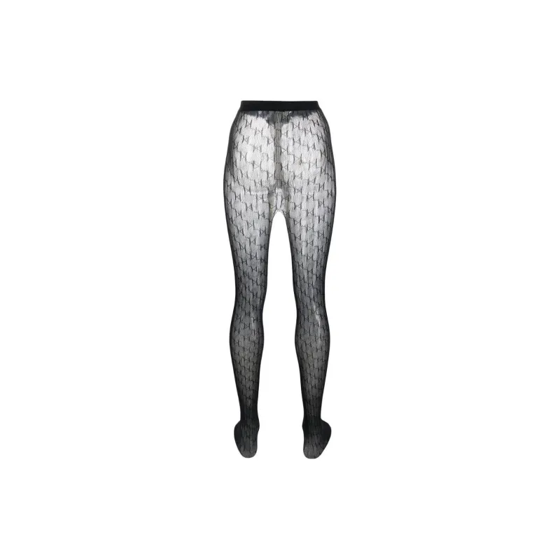 KARL LAGERFELD / Karl Lagerfeld Jeans K-Monogram Semi-sheer Tights-1