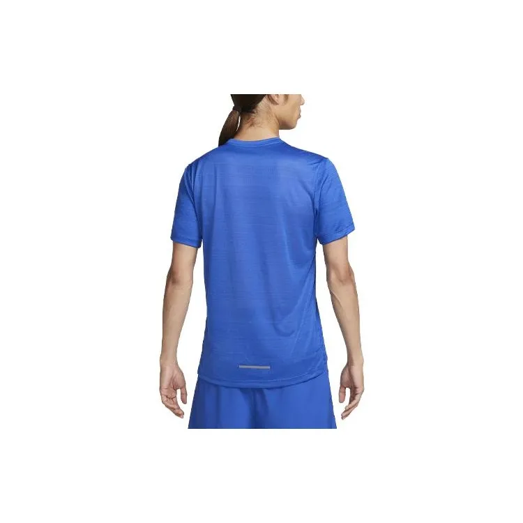 Nike Dri Fit Dri FIT Miler T Shirt Men's Blue-1