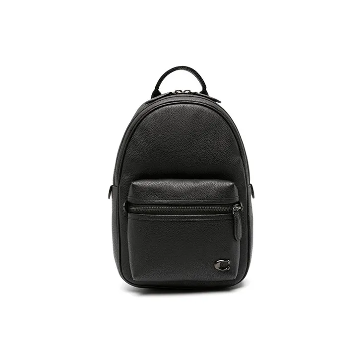 COACH Charter Calfskin Crossbody Bag, Sling Bag Men's Black-0