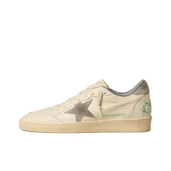 Golden Goose Ballstar Star Distressed Leather Sneakers