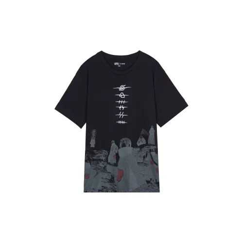 UNIQLO X Naruto SS23 T-Shirts Unisex Black