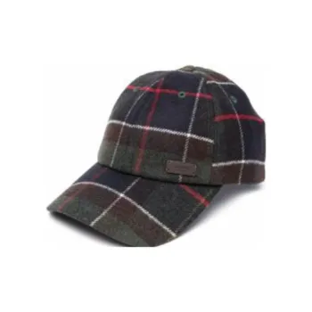 BARBOUR Tartan Check Print Cap