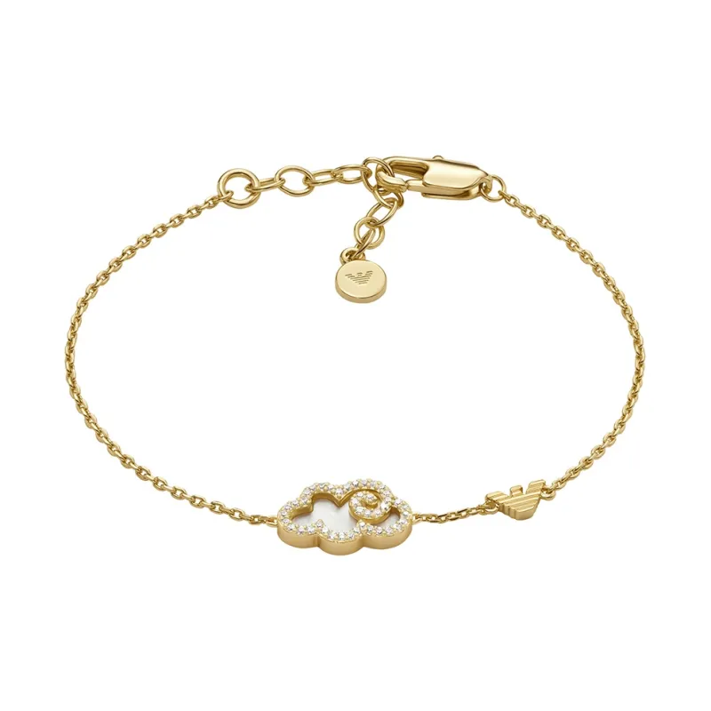 EMPORIO ARMANI Mother Of Pearl Bracelets Women's Gold-0