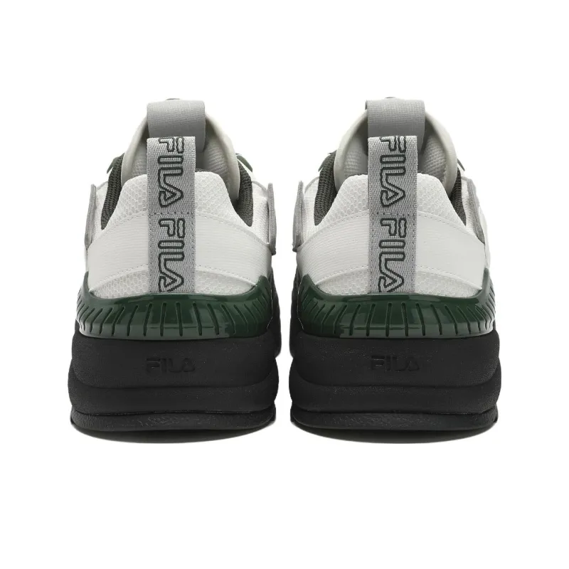 FILA Court Deluxe Low Shoes 'Grey White Black'-3