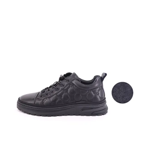 TRANOI Casual Shoes Men Low-Top Black