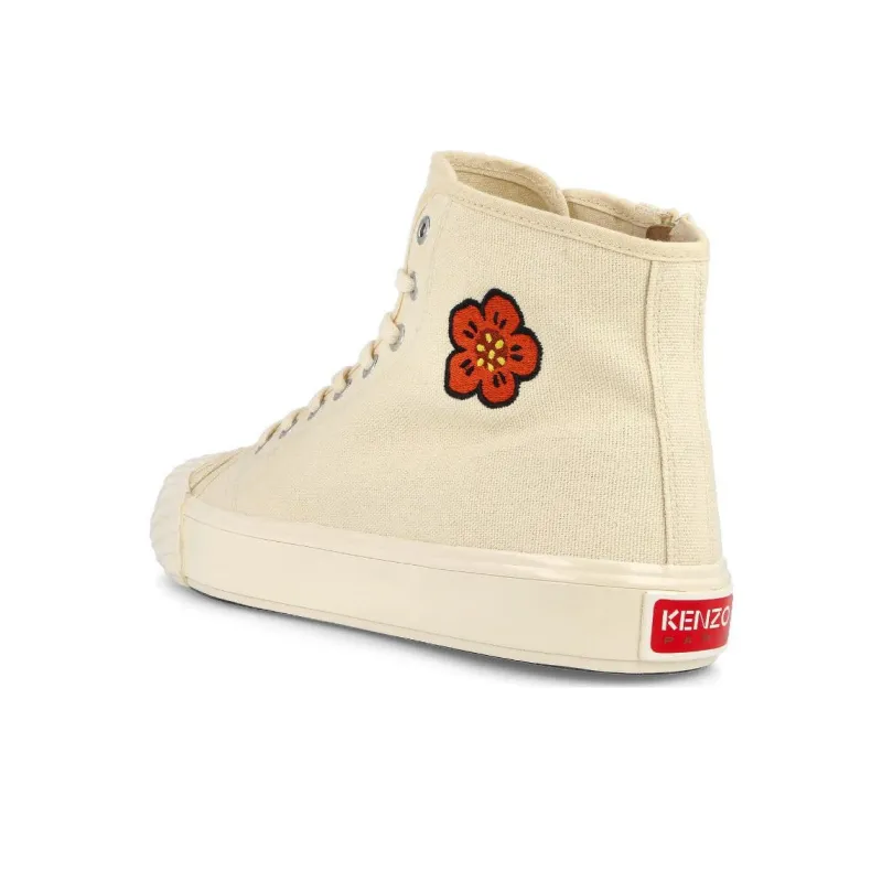KENZO Embroidered-logo High-top Sneakers-3