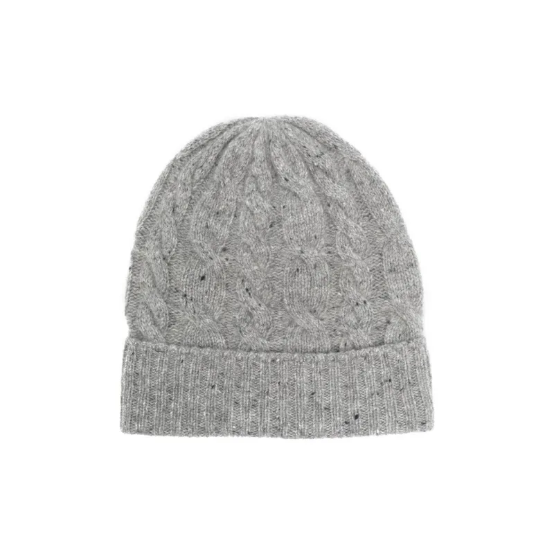 JOHNSTONS OF ELGIN Beanies Women's Gray-0