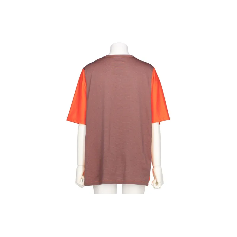 FUMITO GANRYU Logo patch Detail T shirt-1