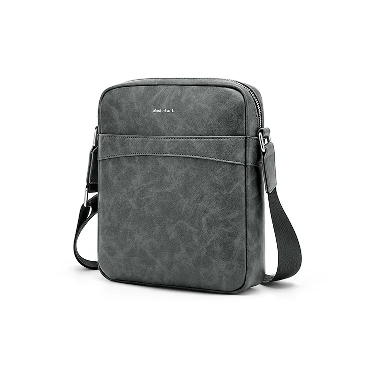 MashaLanti Synthetic Leather Shoulder Bag Crossbody Bag Men's-1