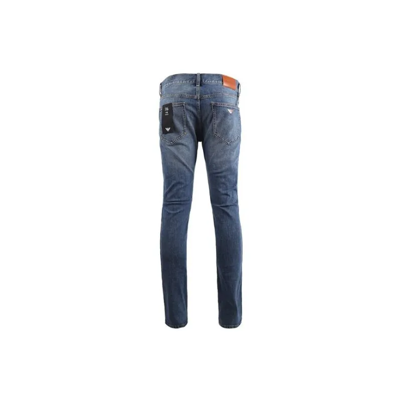 EMPORIO ARMANI FW23 Jeans Men's Blue-1