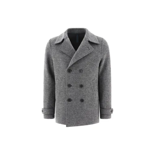 HARRIS WHARF LONDON Coats Men Gray