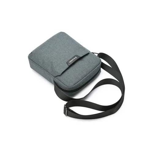 Playboy Fabric Messenger Bag Crossbody Bag Shoulder Bag Regular Men's Gray
