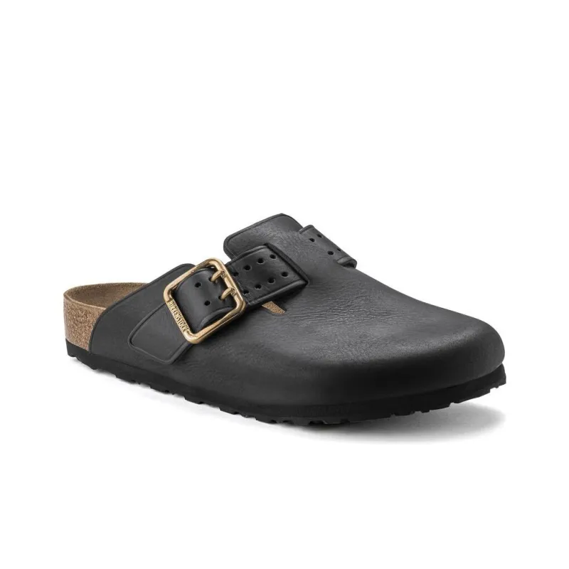 Birkenstock Boston Bold Leather Black-1
