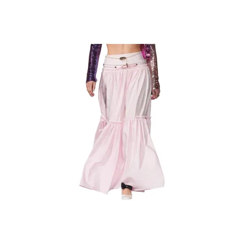 CHANEL Casual Long Skirts Women's Pink