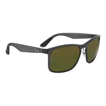 RayBan Nylon Irregular Shape Sunglasses Unisex Black