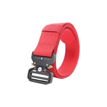 AAJF Glasses Snake Side Release Buckle Outdoor Men's Military Training Canvas Nylon Sports Belts Unisex