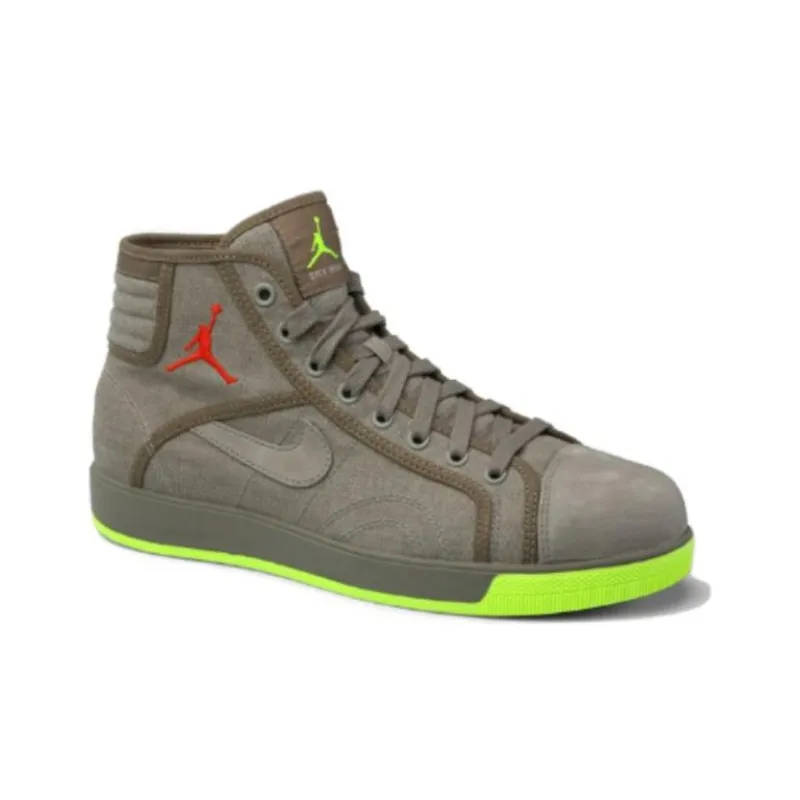 Air Jordan Sky High Canvas 'Grit Volt'-1