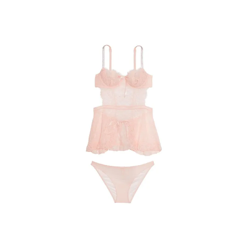 Victoria's Secret Underwear Set Includes Underpants Women's Pink-0