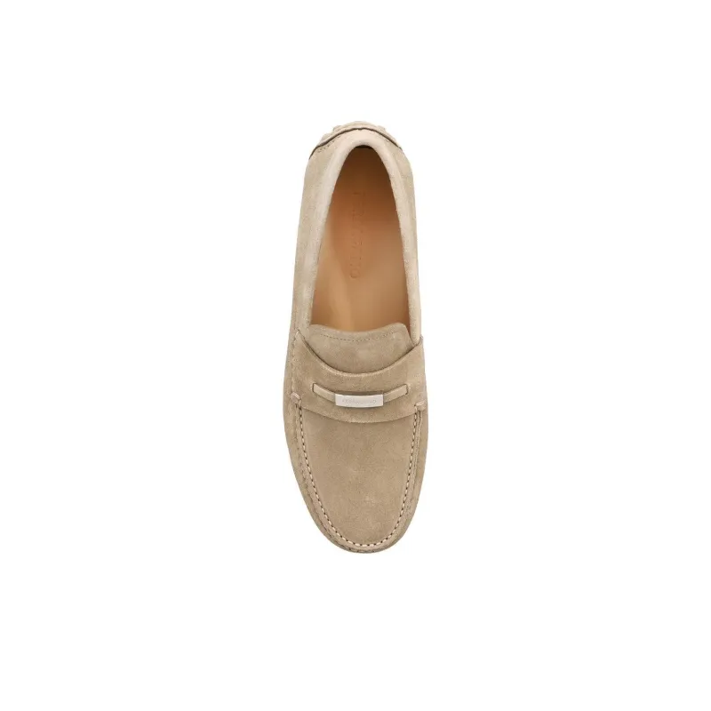 FERRAGAMO Penny Casual Shoes Men's Light Umber-4