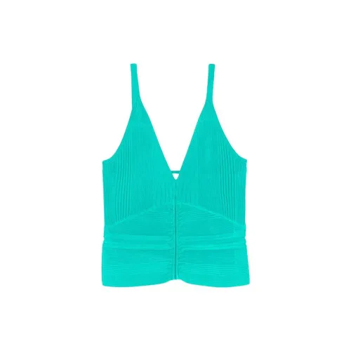 Sandro Tank Tops Women's Emerald Green