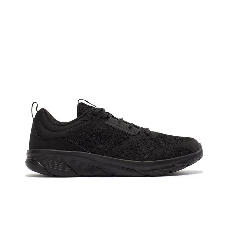 361° Abrasion Resistant Breathable Low Top Running Shoes Men's Black-1
