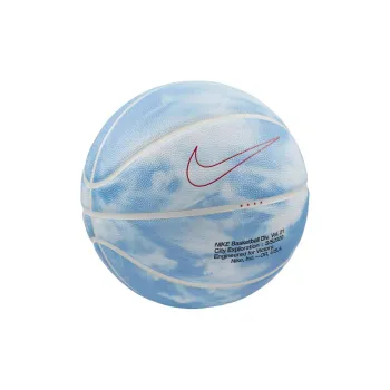 Nike City Exploration Chicago Cloud Print PU Basketball Sky Blue Size 7 Ball Training