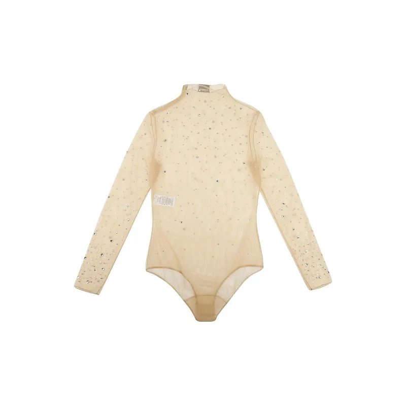 Burberry Bodysuits Women's Beige-1