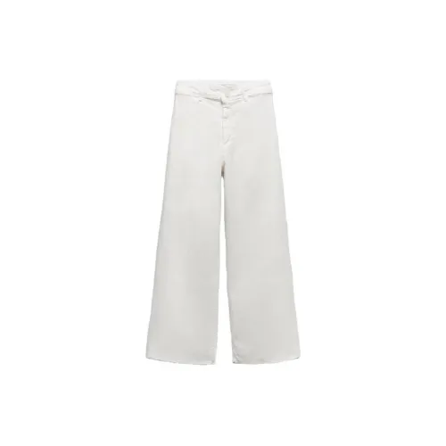 ZARA Jeans Women's White