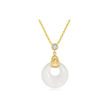 Far Mountain Joe Agate Jade Necklaces Unisex Agate