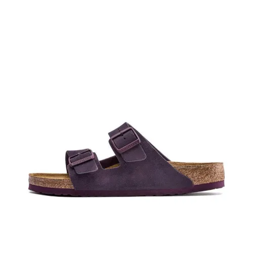 Birkenstock Slide Slippers Women's Grape Purple Regular