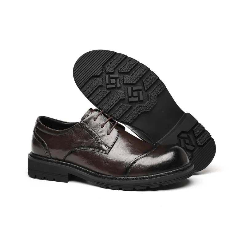 LUOGOKS Men's Casual Shoes Men Low Top Black-11