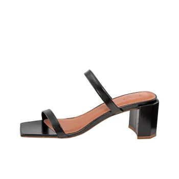 By Far Tanya Slide Slippers Women's Black