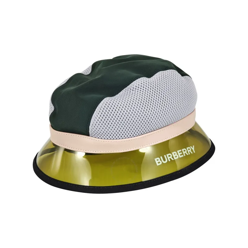 Burberry Leather Patch Bucket Hats Women's Multicolor-1