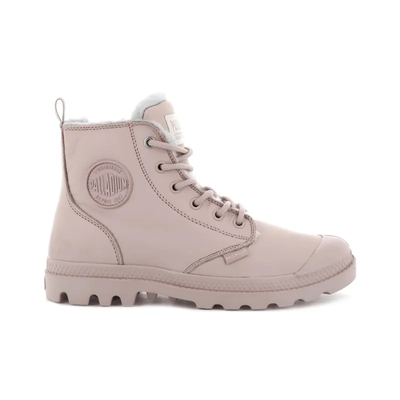 Palladium Pampa Hi Zip S Breathable Outdoor Boots Women's Pink-1