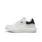 Fleece-Lined White Black