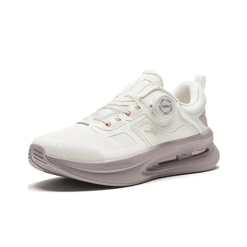 Anta Variety Training Collection Cushioned Slip Resistant Low Top Casual Shoes Women's White-1